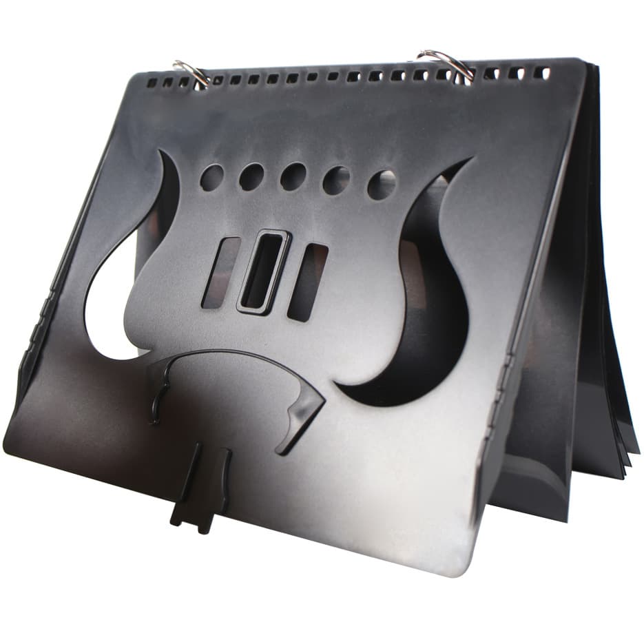Portable Music Sheet Stand for Brass Instruments, Trumpet, Marching Saxophone, Clarinet, Flute, Universal Music Score Folder