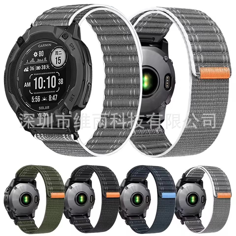 22mm/26mm suitable for Garmin fenix8 7 6 5 quick release nylon strap GarminQuickFit accessories