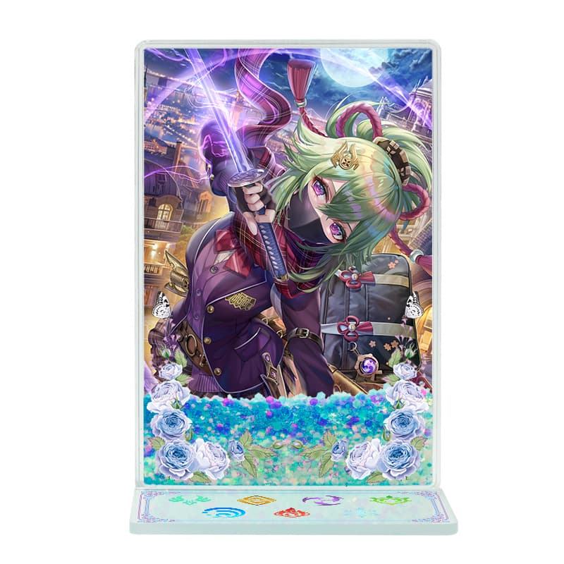 Genshin Impact Hu Tao Ningguang Yelan Ganyu Mobile Game Acrylic Standee Sand Mahjong Brick