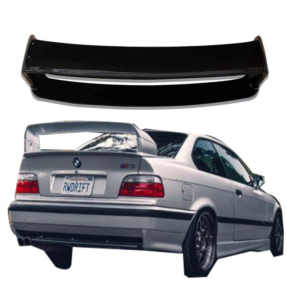Custom Rear Spoiler for BMW E36 1990-2000 Four-Stage Raised Spoiler
