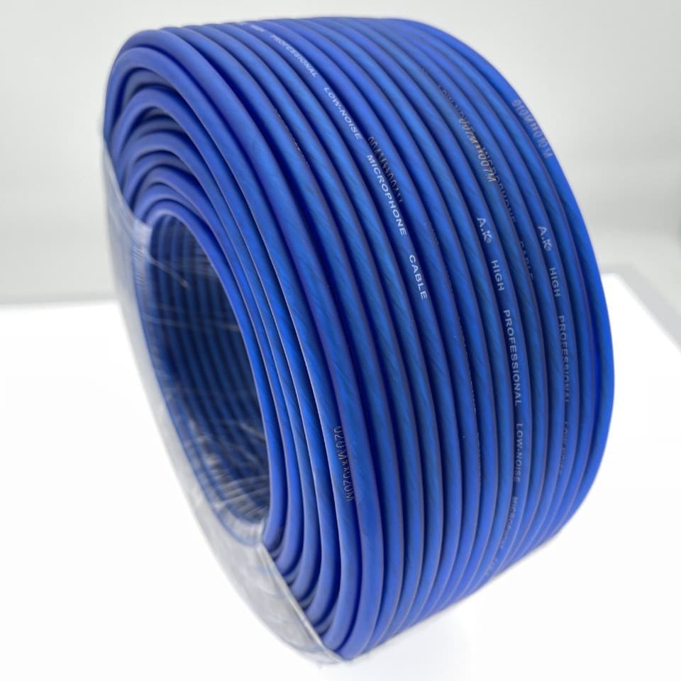 96P Wrapped Microphone Cable, 2-Core Shielded Audio Cable, Mixer Cable, Lighting Signal Cable, Microphone Cable, Guitar Cable