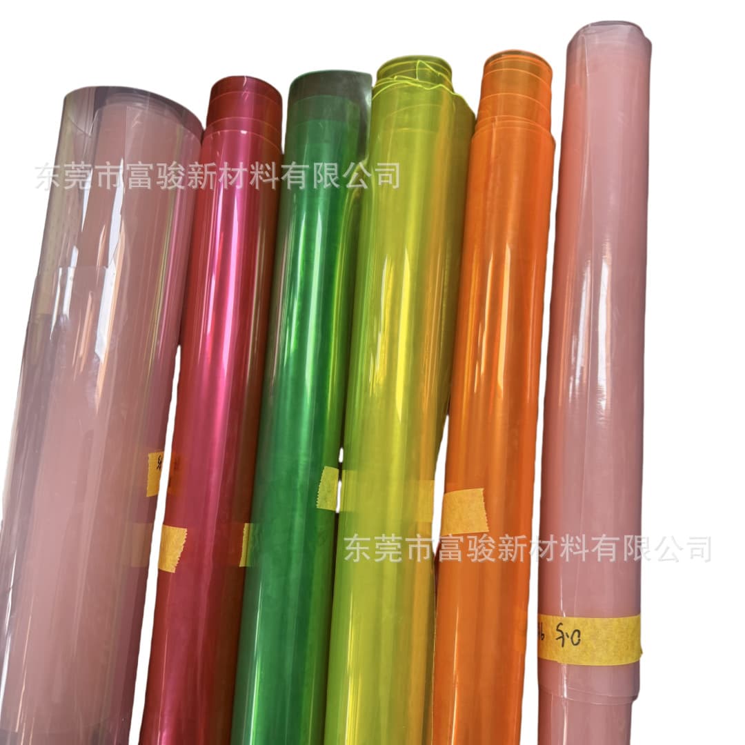 Factory Direct Sale Colored High Transparency TPU 0.15-2.0mm Luggage Eco-Friendly Various Thicknesses and Colors Available