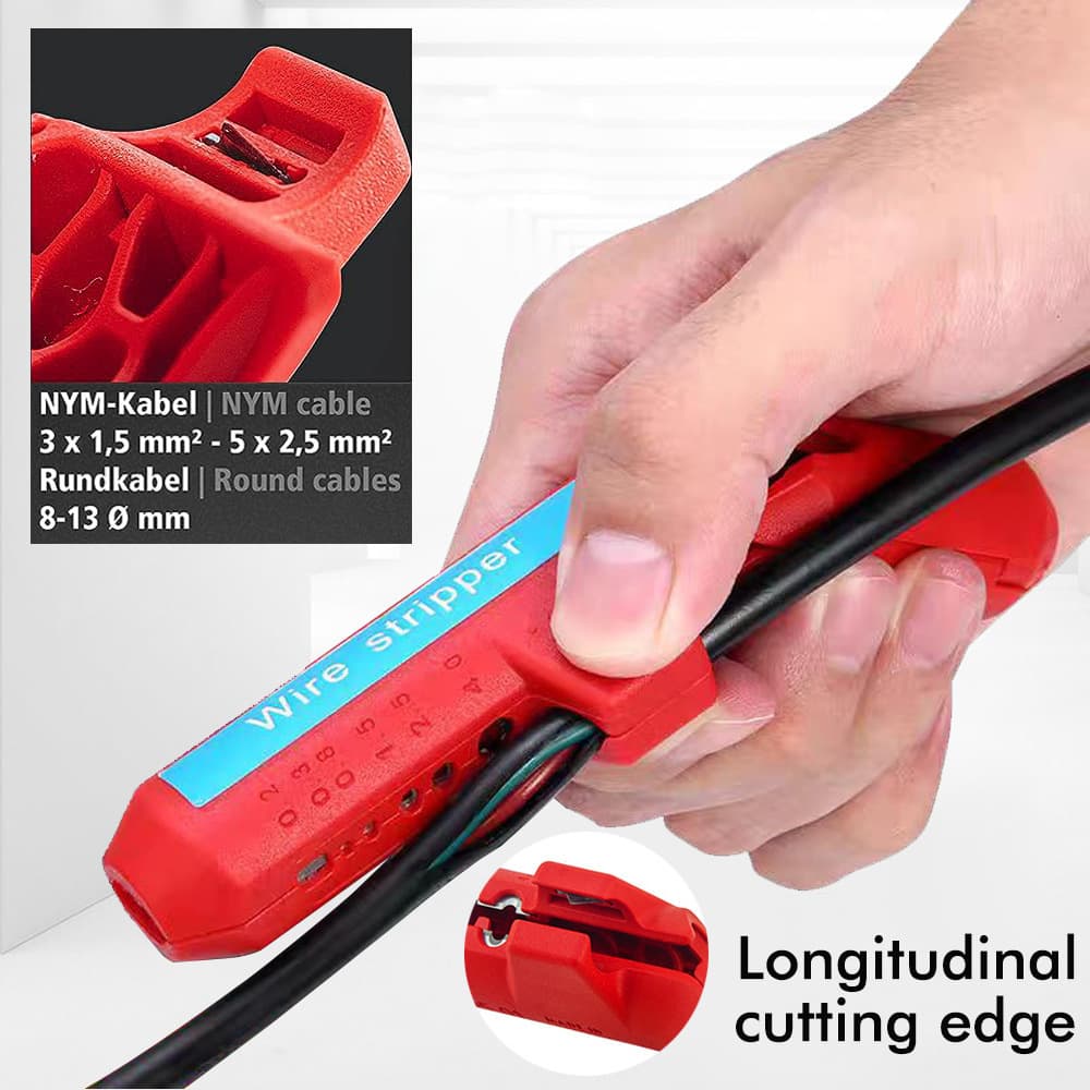Cross-border New Multi-function Wire Stripper Cable Stripping Tool Electrician Special