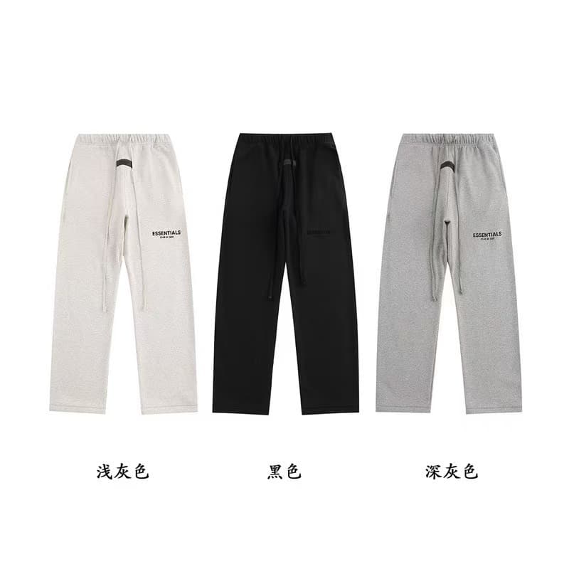 Essentials-SS22 Season 8 high street casual loose straight trousers and sweatpants version