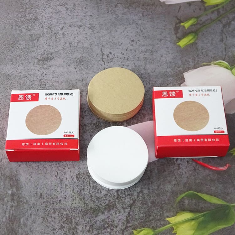 A No. 6 Moka pot filter paper ball-shaped round pour-over cold drip coffee maker, a Vietnamese filter cup for brewing coffee.