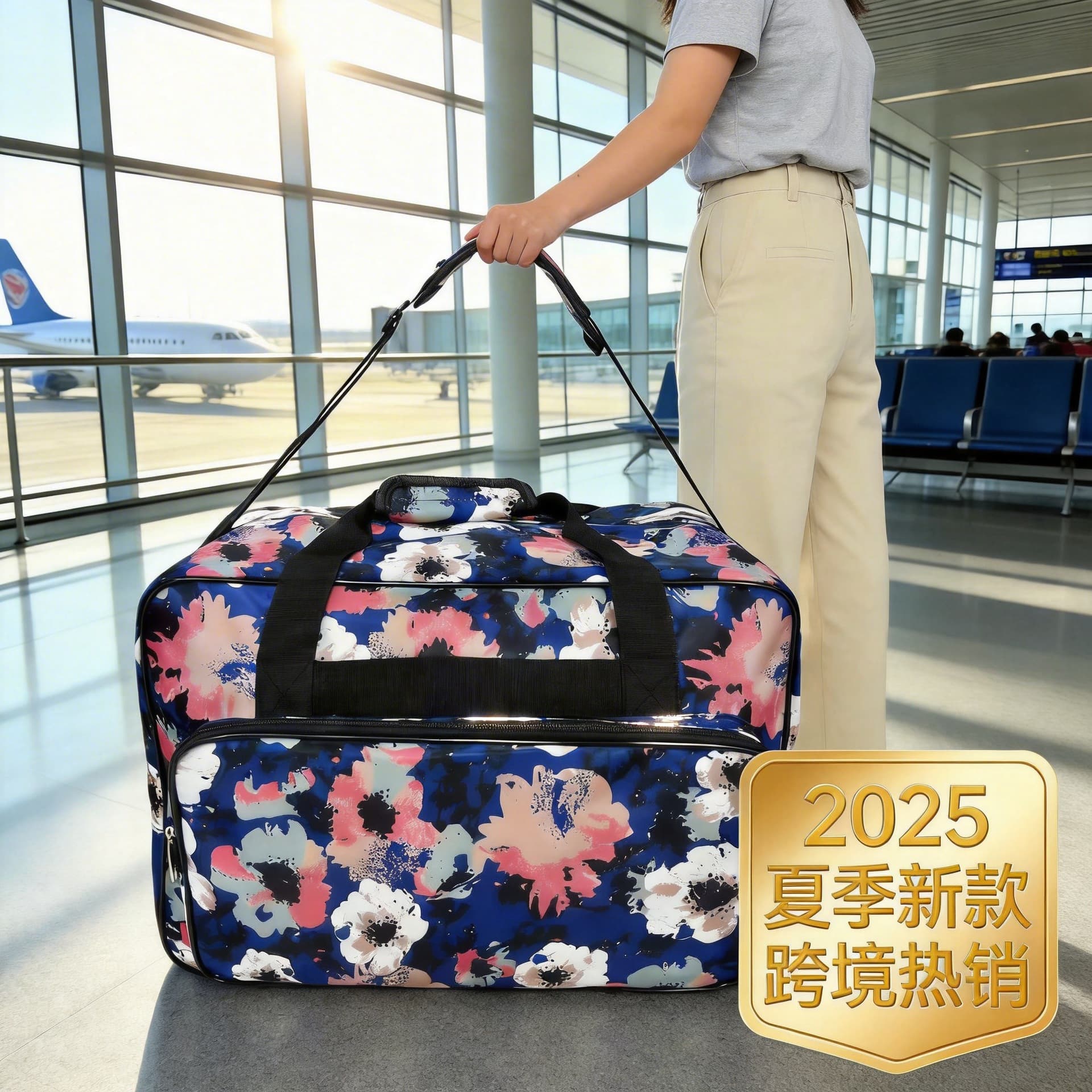 In Stock Large Capacity Handheld Travel Bag Outdoor Luggage Bag Multifunctional Gym Bag Home Sewing Machine Bag Travel Bag