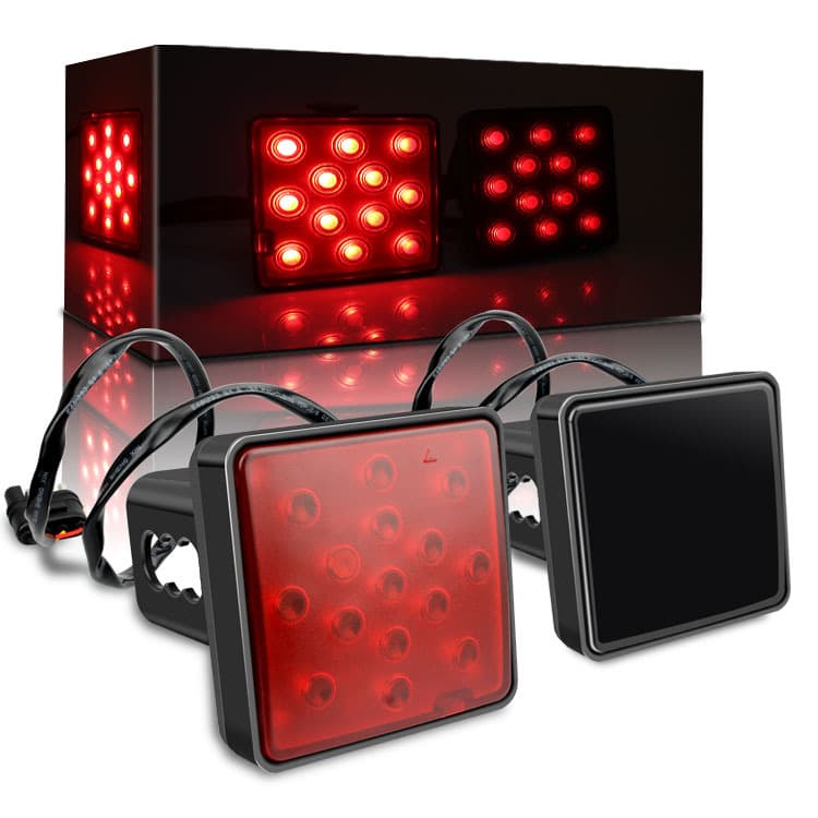 15led Red Super Bright Brake Light Led Car Tail Light/trailer Hitch Tail Light Towing Hitch