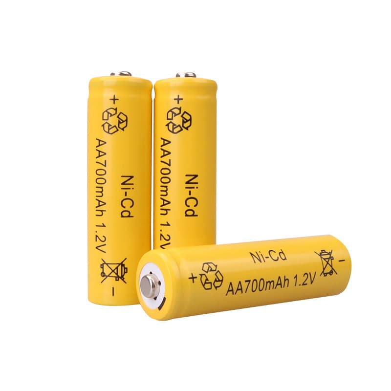 High-capacity nickel-cadmium rechargeable AA batteries, 1.2V, for bubble machines, electric toys, and story machines – direct from the manufacturer.