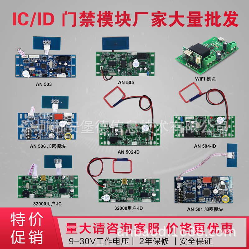 IC/ID Access Control Module, Recessed Embedded Access System, Elevator/PC Wireless Time/Limit Encrypted Card Swiping