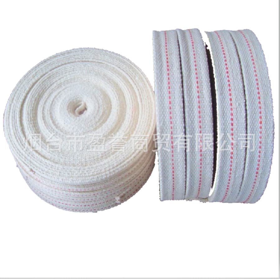1-2.2CM Wide Red Line Household Kerosene Lamp Mast Lamp High-Quality Pure Cotton Wick Priced Per Meter
