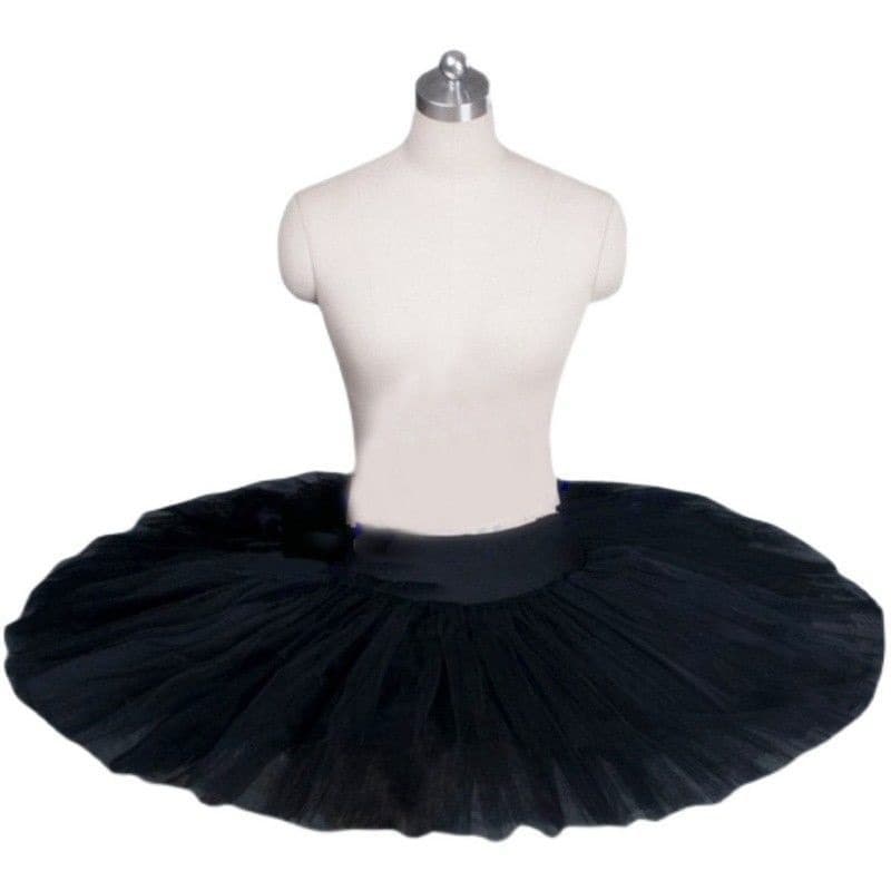 Adult Ballet Skirt Practice Wear White Swan Lake Tulle Skirt Children Tutu Performance Half-body Practice Skirt