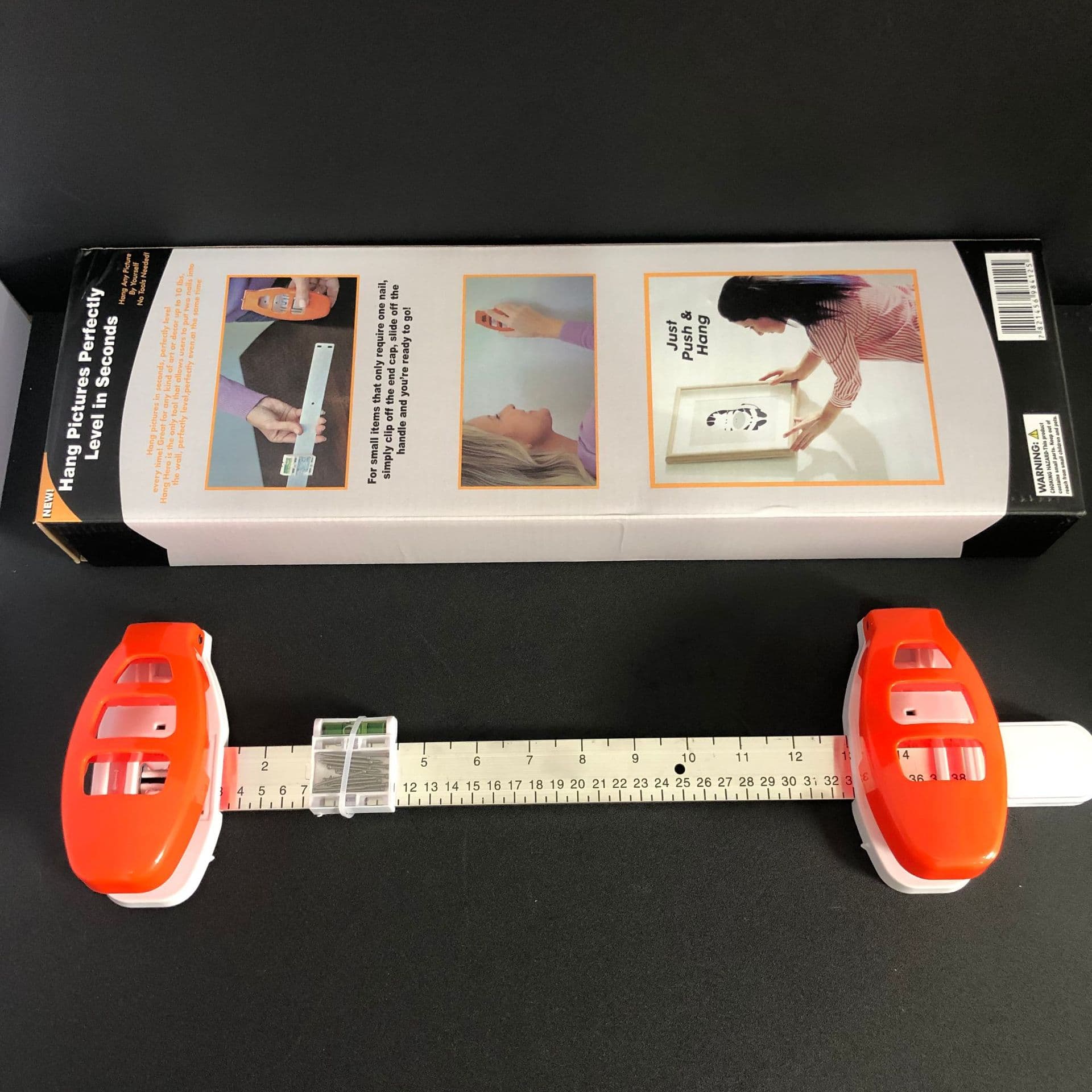 Cross-Border Bestseller HANGING HERO Picture Frame Level Tool for Hanging Nails, Balance Angle, Frame Alignment
