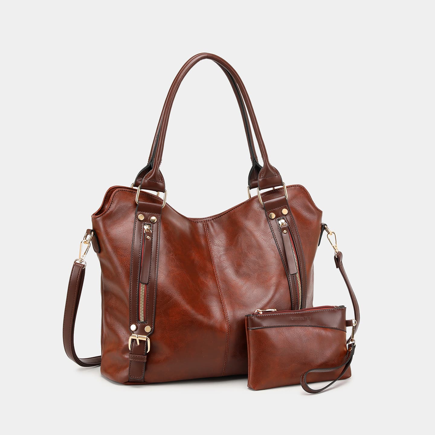 European and American 2026 new women's bags, large bags, foreign trade portable tote bags, soft leather large capacity, single shoulder crossbody women's bags