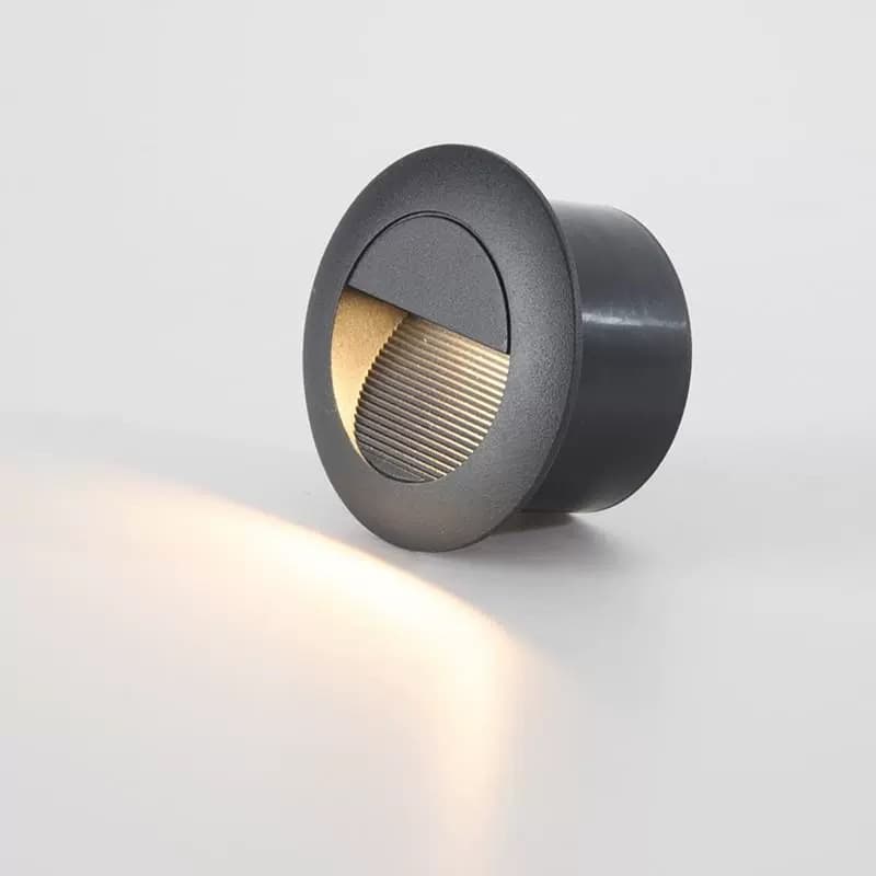 Floor Light Waterproof Step 86 Base Box Recessed LED Corridor Corner Floor Stair Tread Outdoor Wall Lamp