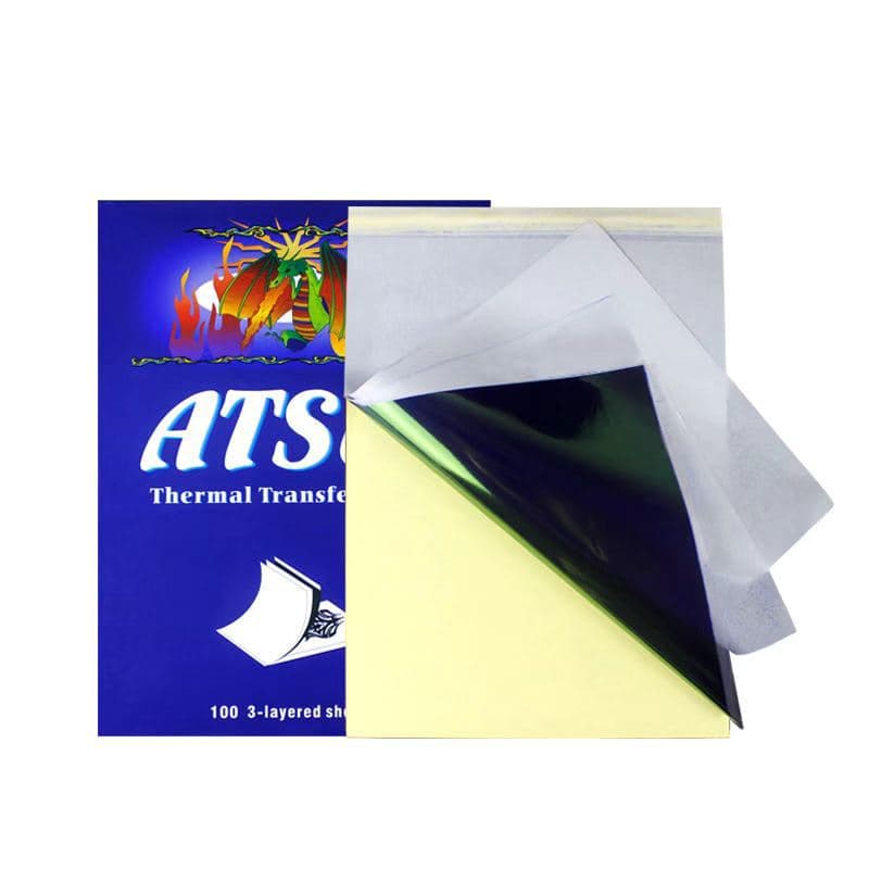 Tattoo transfer paper OPP bag medium packaging, machine transfer or hand-drawn tattoo patterns
