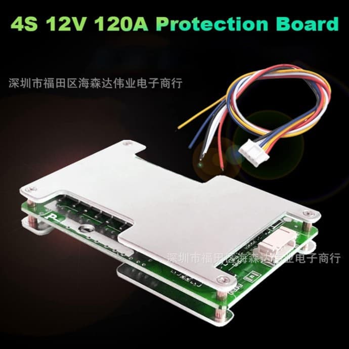 4-string lithium battery protection board 12v12.8v high current balanced four-string 3.2v lithium iron phosphate battery protection board