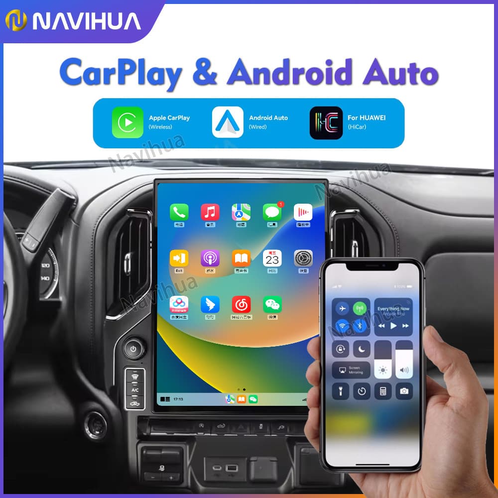 15.6-inch Car Navigation All-in-One for Chevrolet Silverado GMC Sierra