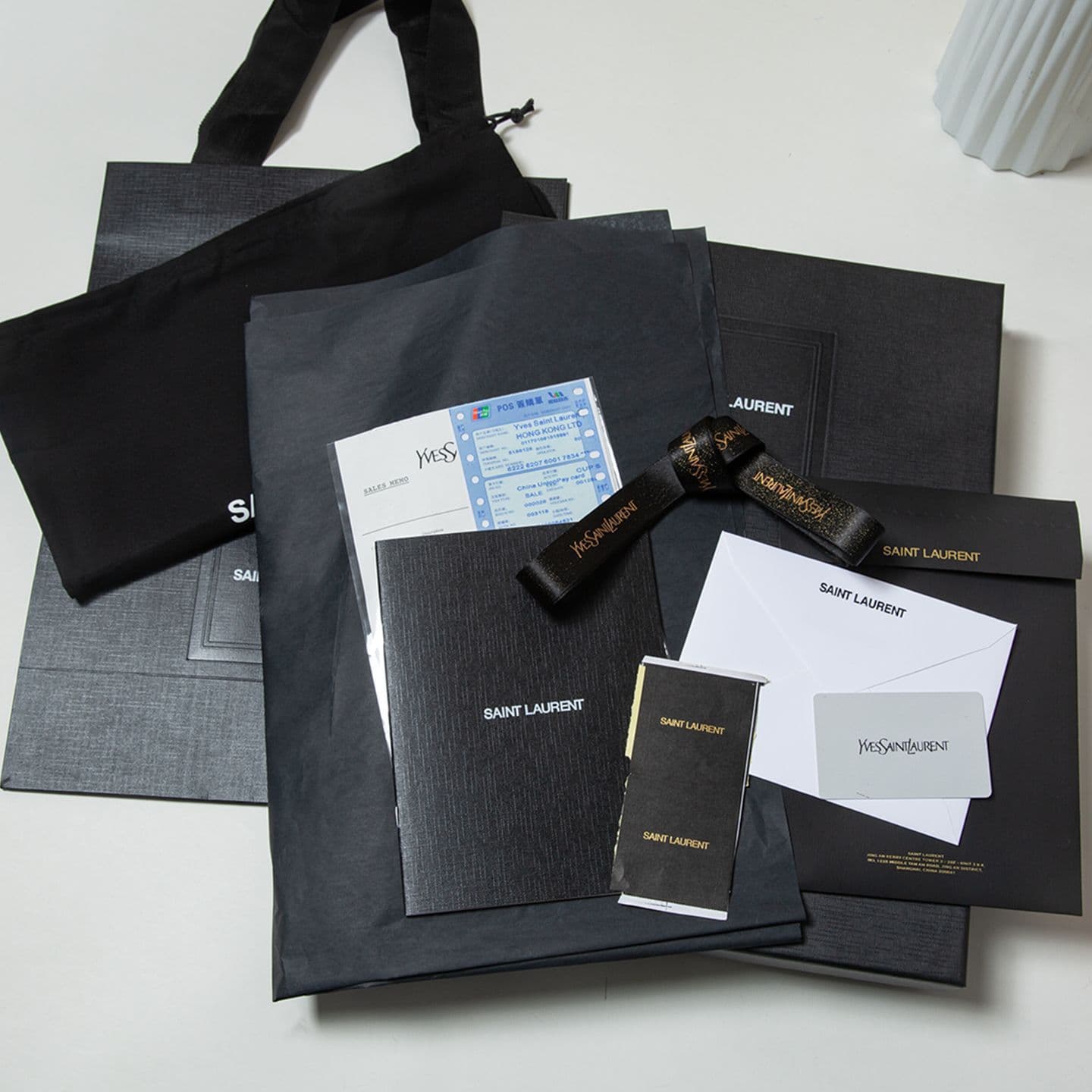 One to one replica quality European and American luxury goods Yang Shulin YS* accessories packaging box ready for printing LOGO