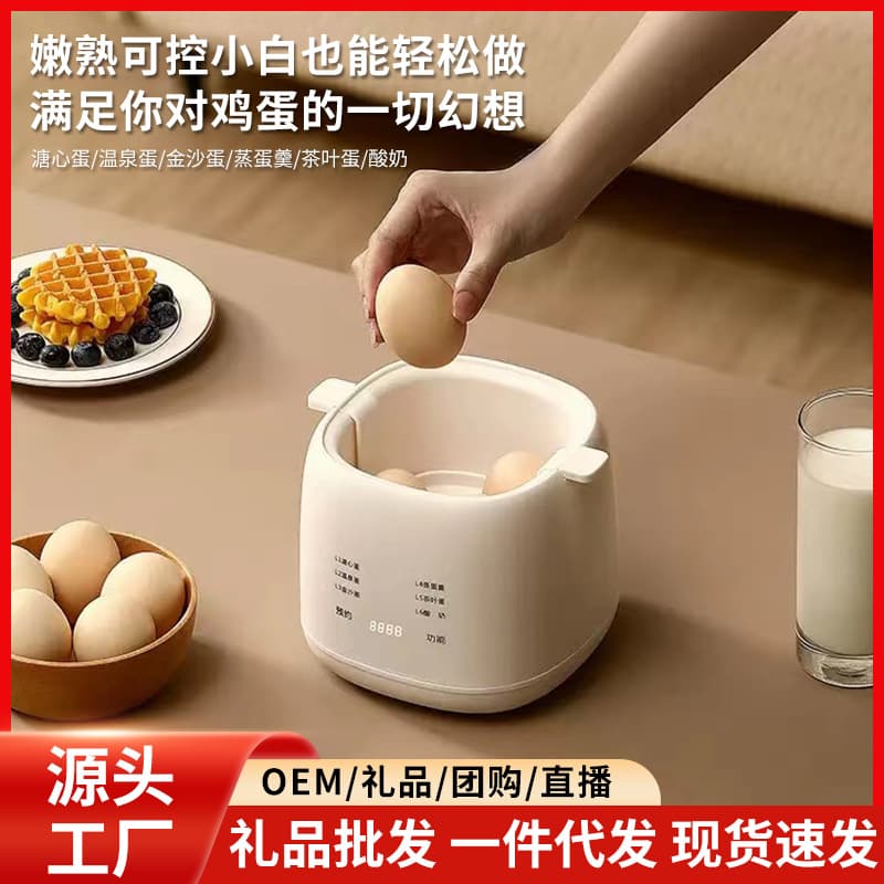 Automatic Home Use Breakfast Machine Egg Boiler Multi-function Steamer Soft Boiled Egg Hot Spring Yogurt Maker
