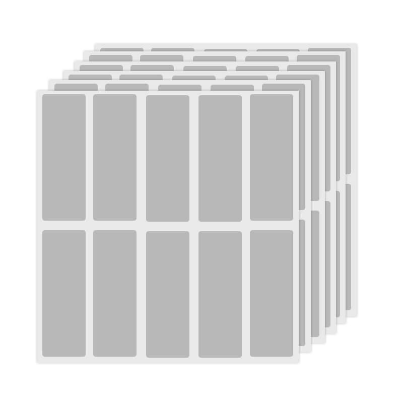 Creative scratch-off cards with DIY reward coatings for teachers' teaching tools, scratch-off film 2.6*6cm.