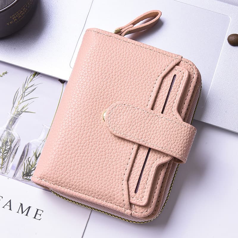 New women's wallet short wallet women's high-end card holder all in one ins fashion pu wallet small wallet for women