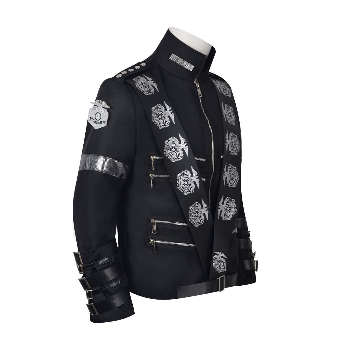Halloween New Style MJ Michael Jackson Jacket Cosplay Costume Michael Concert Stage Cosplay Costume
