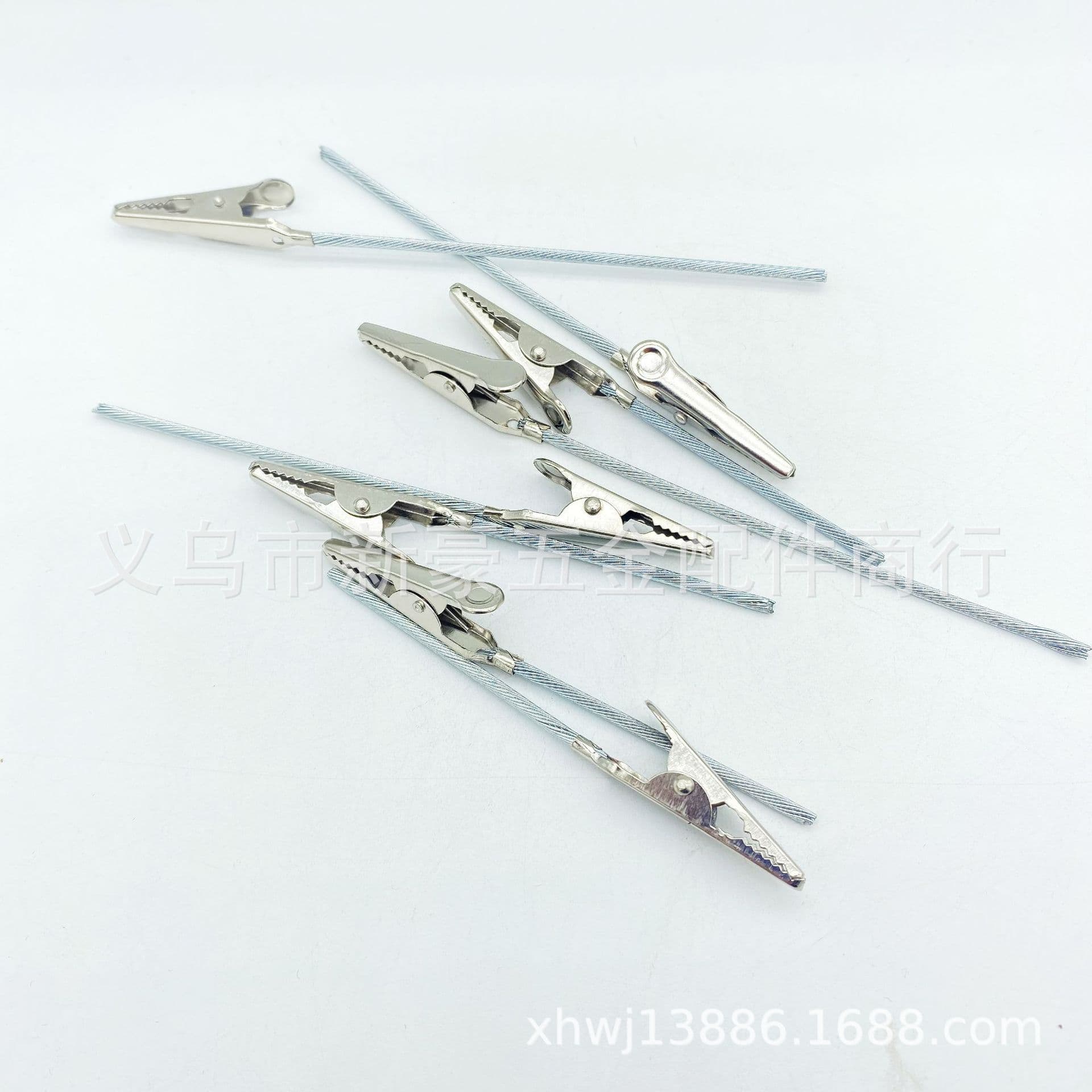 Self-produced and sold business card clips, note clips, alligator clips for notes, wire rope clips with complete specifications