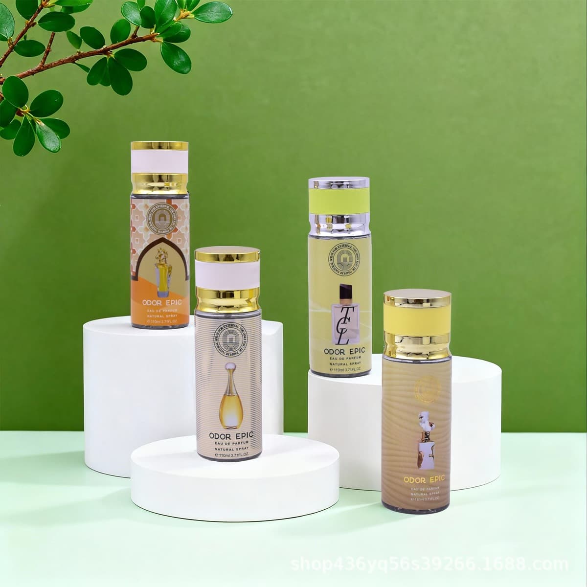 Cross-border perfume body spray Perfume Arabia foreign trade 110ml women's men's perfume rose