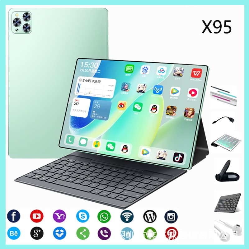 Trade E-commerce Cross-border 10-inch Tablet with Smart Bluetooth, HD Eye Protection for Office, Study, and Games on Ozon and Yahoo