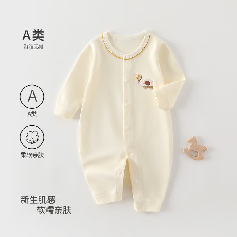 Fall Baby Onesie Long Sleeve 100% Cotton Cute Baby Autumn Clothes Infant Romper Baby Bodysuit