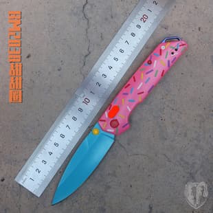 Donut Folding Knife Kershaw 2038 Folding Knife Aluminum Handle Cross-Border Hot Selling Knife Portable Fruit Knife