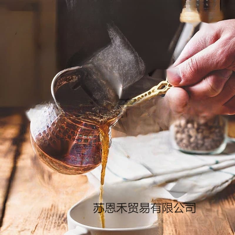 Turkish Coffee Pot Milk Tea Thin Copper Ware Flower Copper Brewing Pot Hanging Ear Hand Pour Pot Italian Coffee Pot