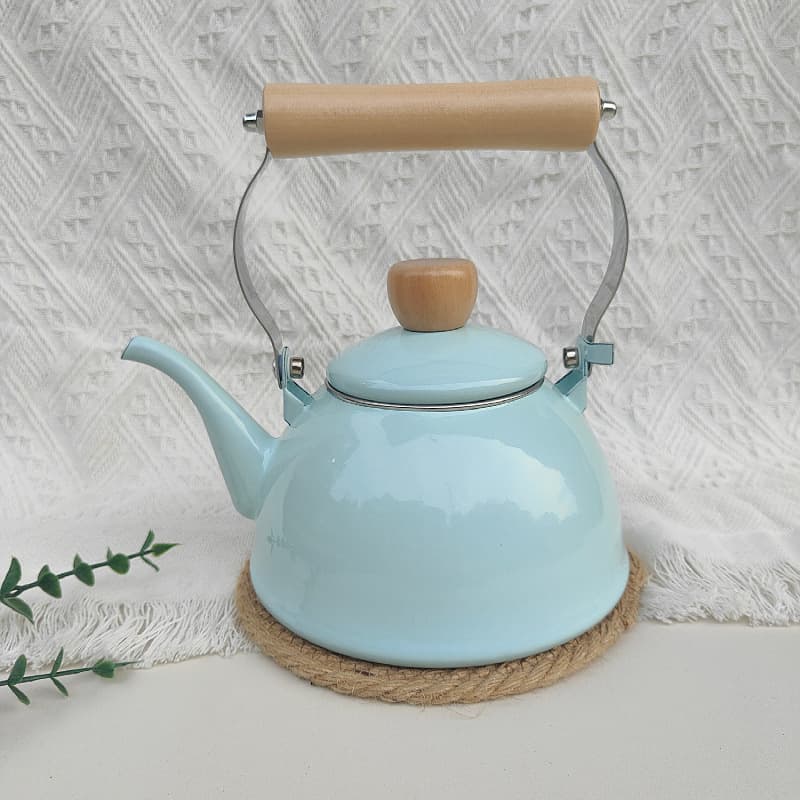 Zinc-plated High-Temperature Resistant Kettle, European Style Large Capacity Home Kitchen Simple Retro Portable Kettle