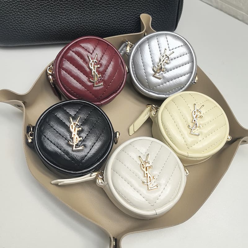Yang Shulin mini bag pendant round cake fashion chain bag rhombus style versatile shoulder bag crossbody small round bag
