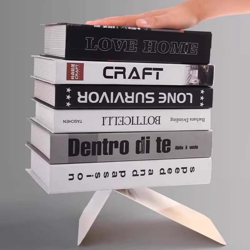 Bookend Book Stand Divider Book Clip Book Stopper Desktop Organizer Fixed Books Creative Student Bookshelf