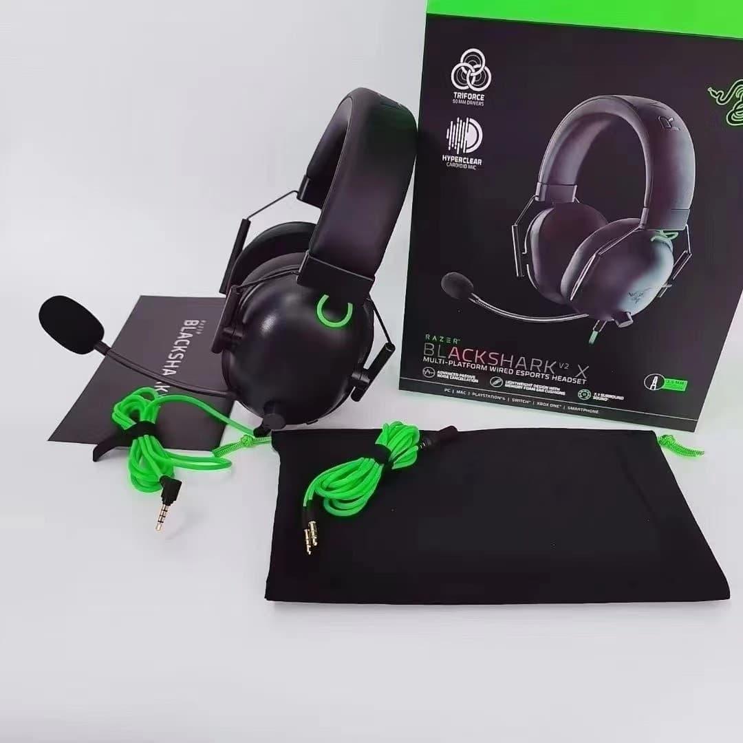 Cross-border Razer BlackShark V2X Gaming Headset Over-Ear Headphones with Microphone