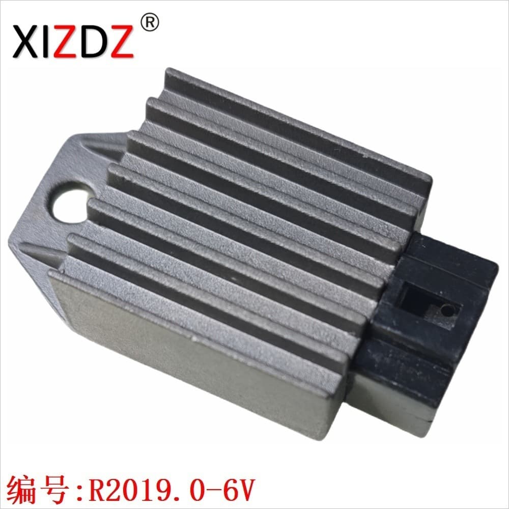 2019.0-6V for YAMAHA JOG50 YSR 50 JH70 XF-125 JL70 Black Connector