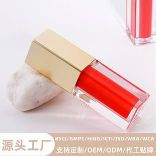 Custom OEM Factory No-Logo Lip Gloss Private Label Mirror Lipstick Matte European and American Style Moisturizing Lip Glaze Velvet Lip