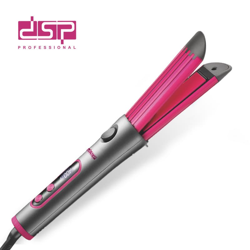 DSP/Dansong splint straight hair curling dual-purpose curling iron small straight plate clamp pull dormitory fluffy perm iron