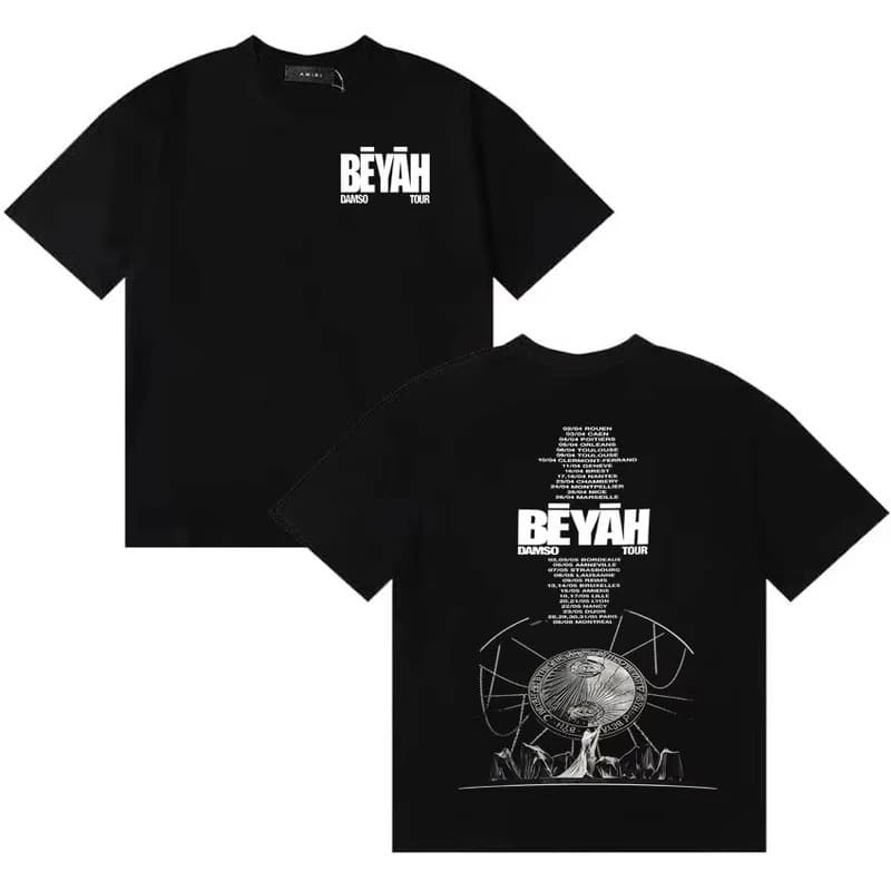 【Cross-border European code】Singer Damso 2026 Hot Album Fashion Tshirt Overs