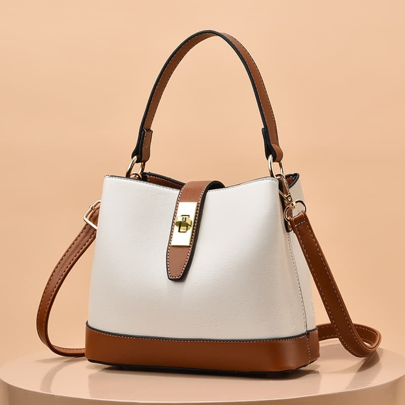 Versatile Large Capacity Bag for Women 2022 New Trendy Fashion Bucket Bag Retro Shoulder Crossbody Tote Bag