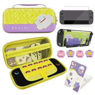 Compatible with Nintendo Switch 2 Carrying Case Set Switch Ditto Theme Accessory Pack Protective Case Stand