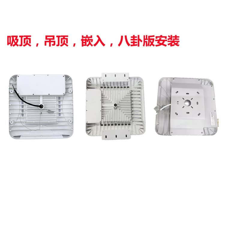 A Glass 100W 240W Gas Station Light Parking Lot Light Flame-Retardant Explosion-Proof Oil Depot Warehouse Garage Light CE ETL