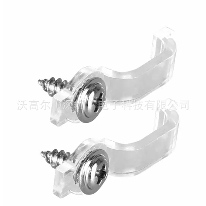 LED Strip Fixing Clip 5050/2835 Encapsulated Strip Single Hole Clamp 8/10mm Wide Quick Install Clip