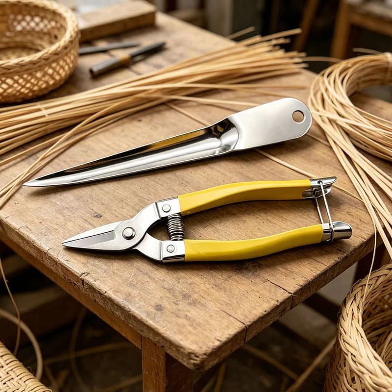Basket weaving tools, pry knives, rattan chairs, weaving batonsmith tools, handmade furniture basket weaving tools, pick knives, rattan weaving auxiliary tools