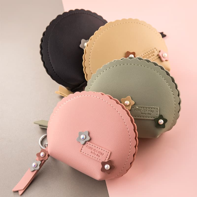 2026 New Style Ins Wallet for Women Short Wallet Korean Style Fresh Mini Wallet Coin Purse