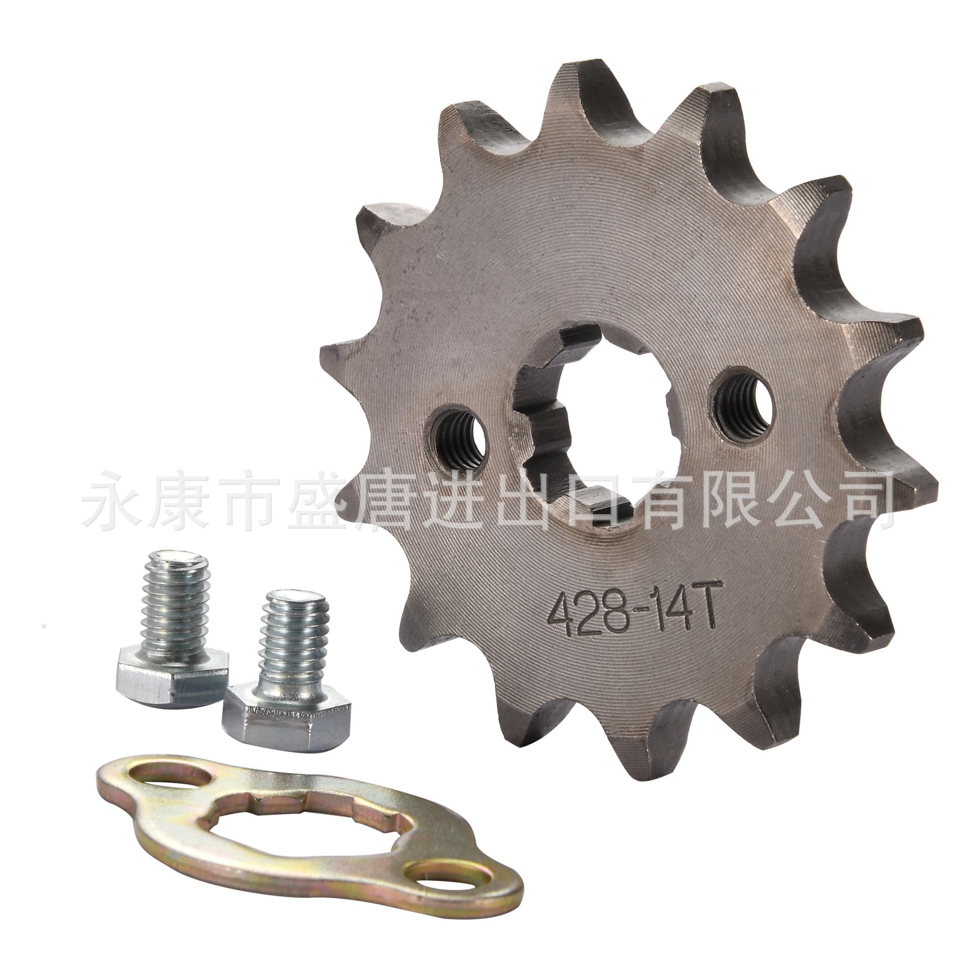GOOFIT 428-14 Tooth Motorcycle Off-Road Vehicle Beach Buggy Sprocket, 17mm Bore Diameter