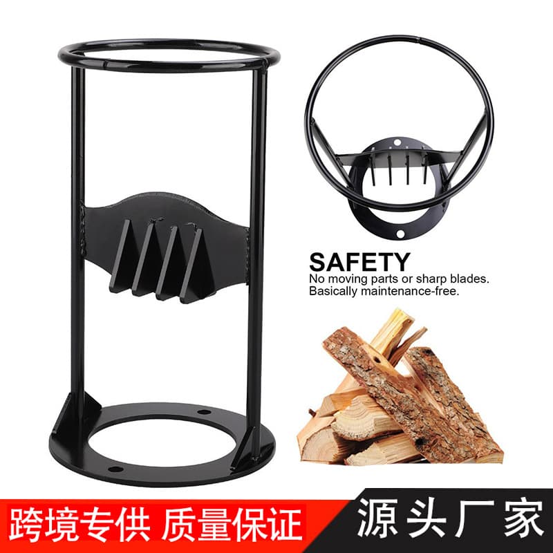 Outdoor Wood Splitting Rack Camping Wood Splitter Manual Log Splitter Home Firewood Five Hardware Tools/Axes