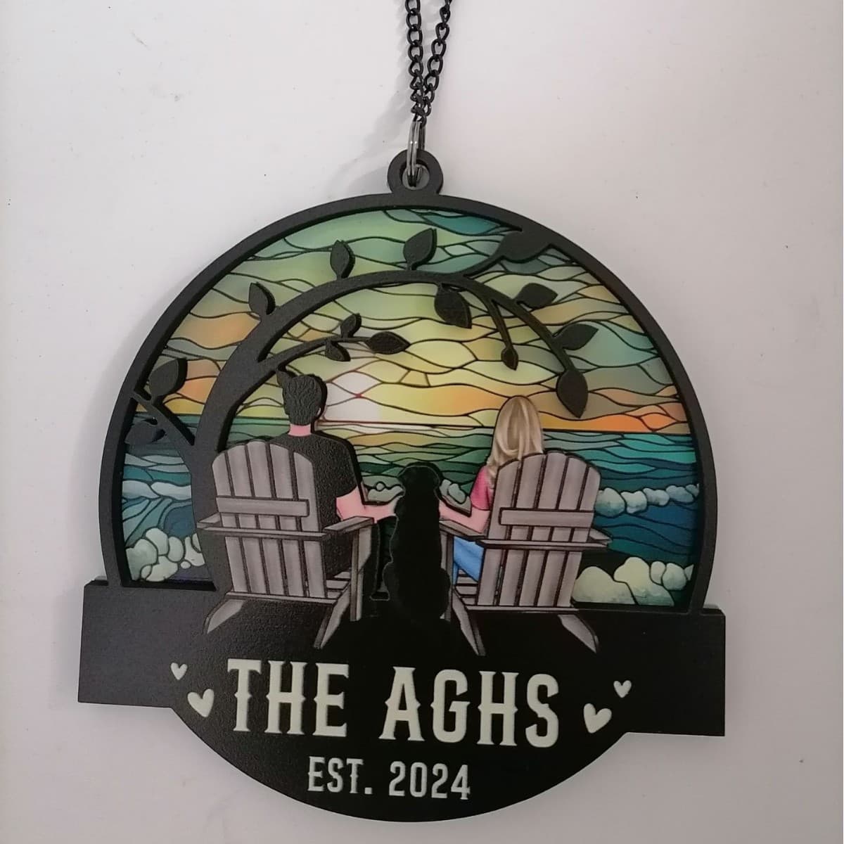 Personalized Custom UV Printed Wooden Products Combined with Acrylic DIY Pendants for Characters and Animals