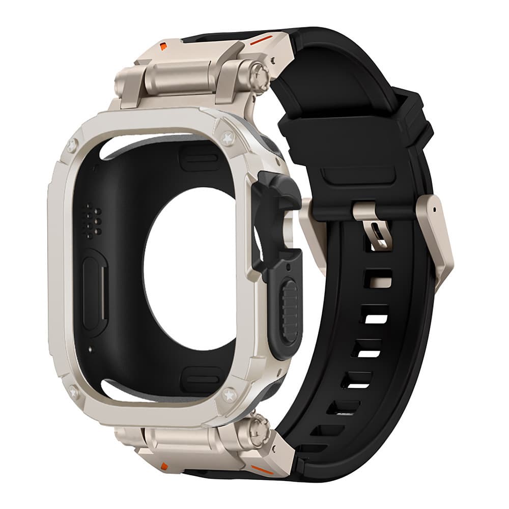 S11 Compatible with Apple Watch Ultra Explorer TPU Band Armor Protective Case Set